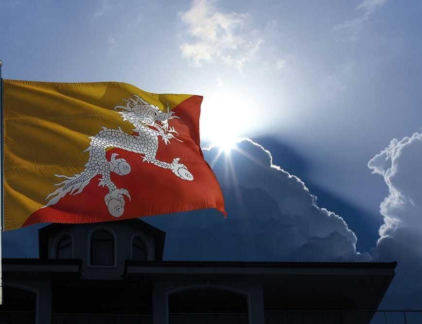 AVC Bhutan Bild Flagge